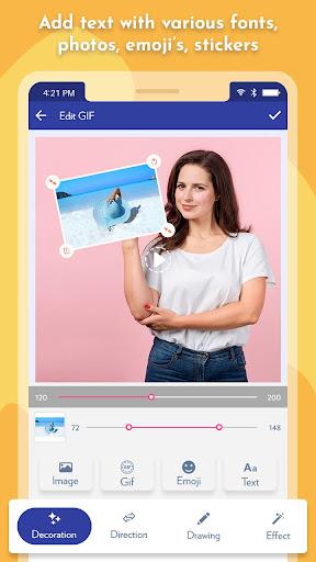 GIF Editor: Image to GIF, Vide - Image screenshot of android app