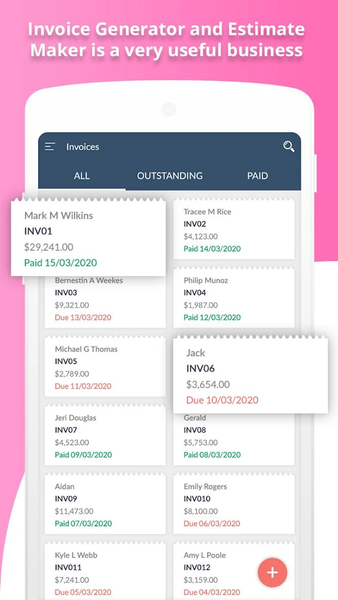 Invoice Generator and Estimate - Image screenshot of android app