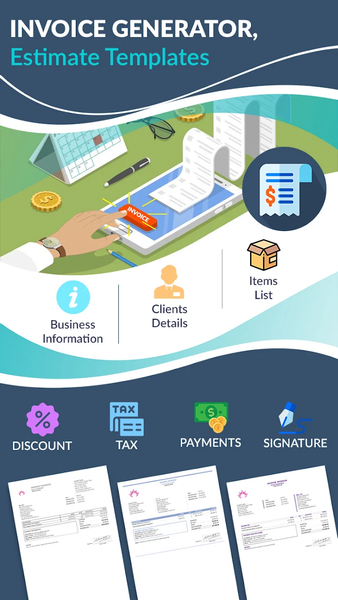 Invoice Generator and Estimate - Image screenshot of android app