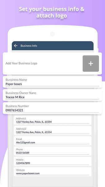 Invoice Generator and Estimate - Image screenshot of android app