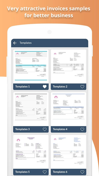 Invoice Generator and Estimate - Image screenshot of android app