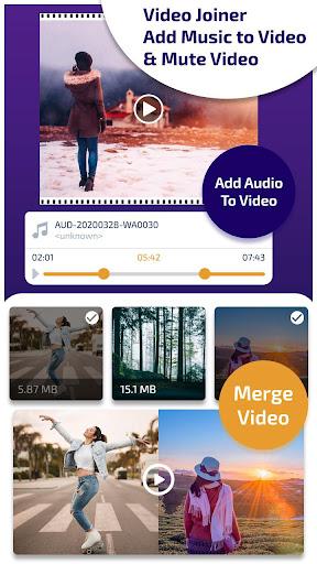 Video Joiner,Add Music 2 Video - Image screenshot of android app