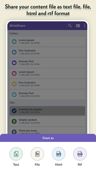 WriteDown: Write Books, Novels - Image screenshot of android app