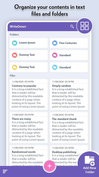 WriteDown: Write Books, Novels - Image screenshot of android app