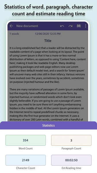 WriteDown: Write Books, Novels - Image screenshot of android app