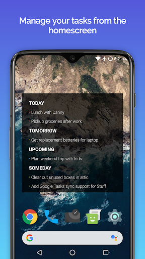 Stuff - To Do List Widget - عکس برنامه موبایلی اندروید