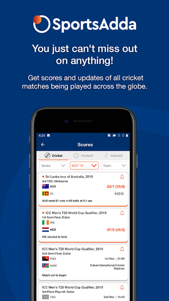 SportsAdda - Image screenshot of android app