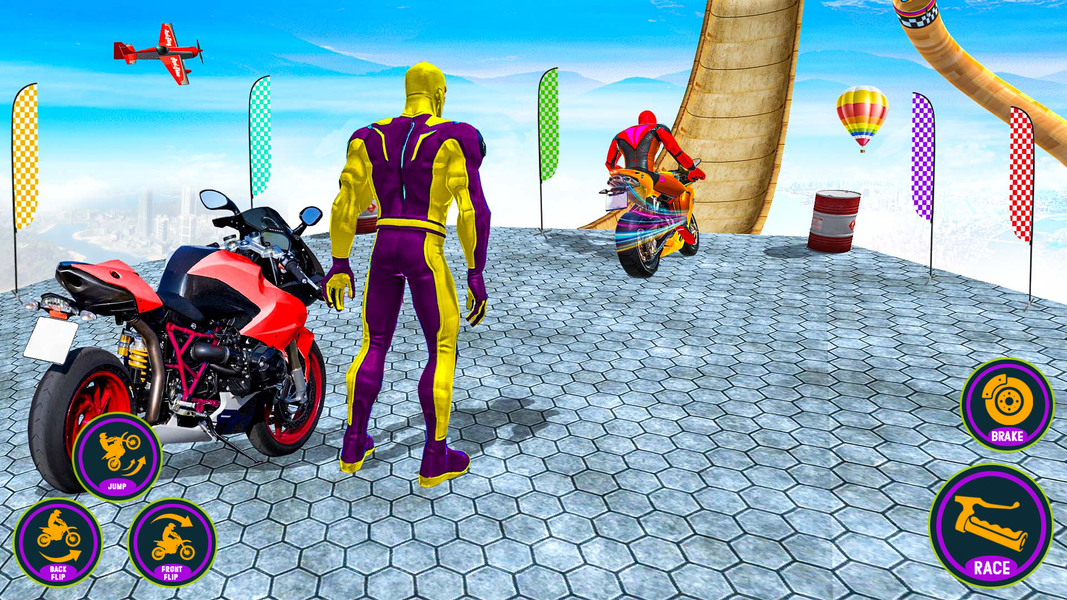 Bike Stunt Racing Bike Game - عکس بازی موبایلی اندروید