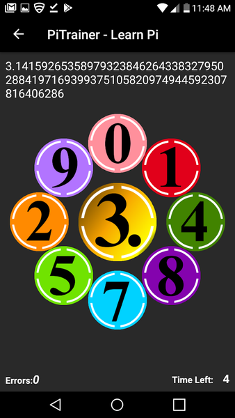 Pi Trainer: Learn Pi - عکس برنامه موبایلی اندروید