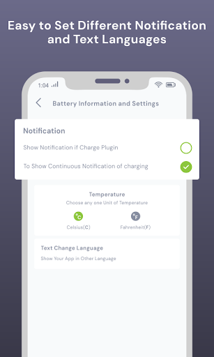 Ampere Battery Charging Meter - Image screenshot of android app