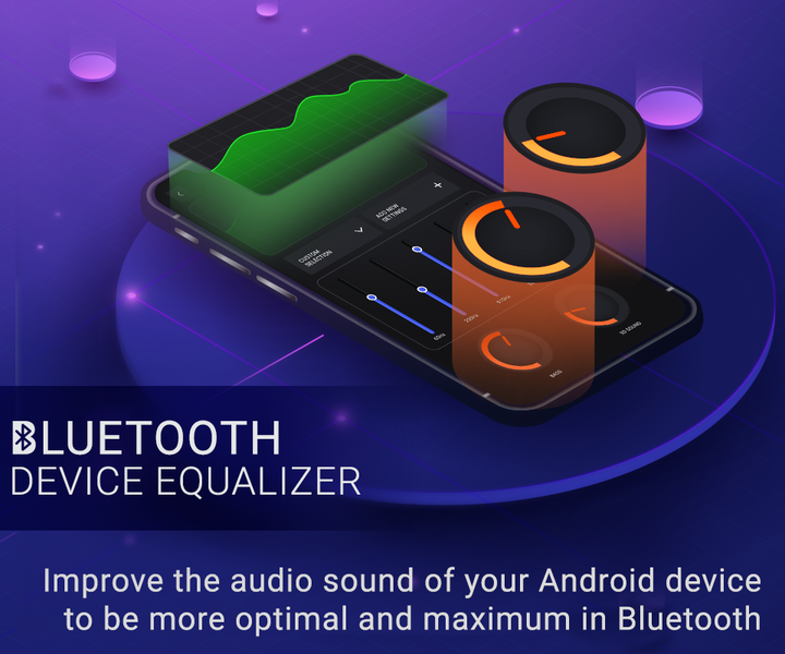 Bluetooth Device Equilizer - Image screenshot of android app