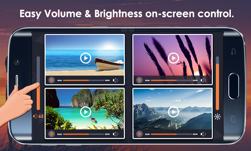 Multi Screen Video Player - Image screenshot of android app