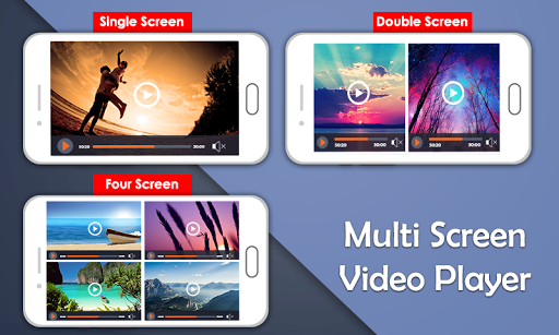 Multi Screen Video Player - Image screenshot of android app