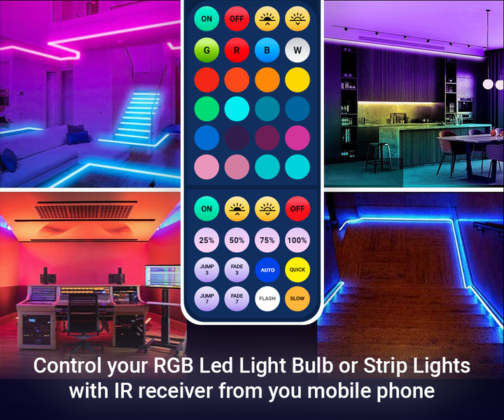 LED Strip Remote - عکس برنامه موبایلی اندروید