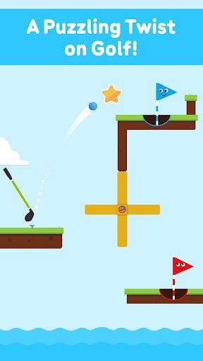 Happy Shots Golf - Gameplay image of android game