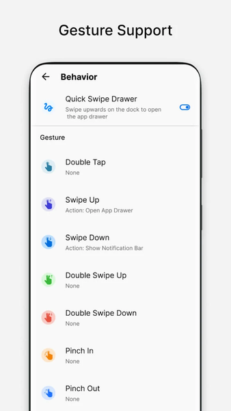 Android 16 Style Launcher - Image screenshot of android app