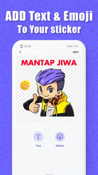 Anim live sticker-WAStickerApp - عکس برنامه موبایلی اندروید
