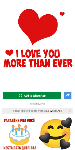 HD Sticker&Pack WAStickersApps - Image screenshot of android app