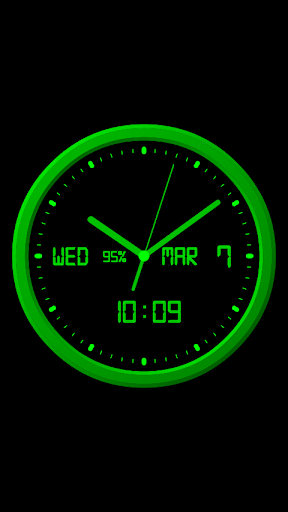 Analog Clock-7 Mobile - Image screenshot of android app