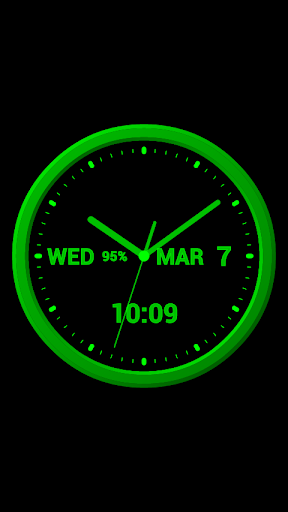 Analog Clock-7 Mobile - Image screenshot of android app