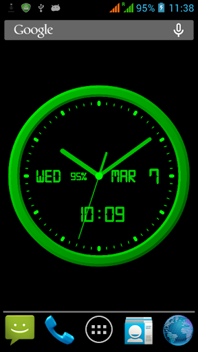 Analog Clock-7 Mobile - Image screenshot of android app