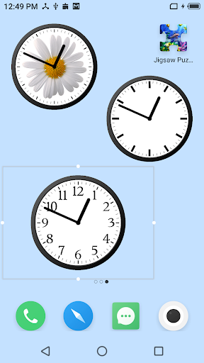 Analog Clock Widget-۷ - عکس برنامه موبایلی اندروید