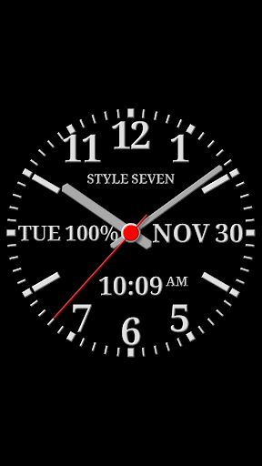 Speaking Analog Clock-7 - Image screenshot of android app