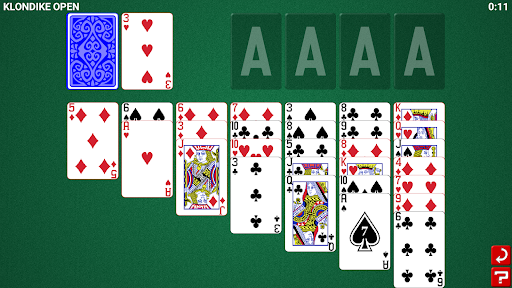 Solitaire-7 - Gameplay image of android game