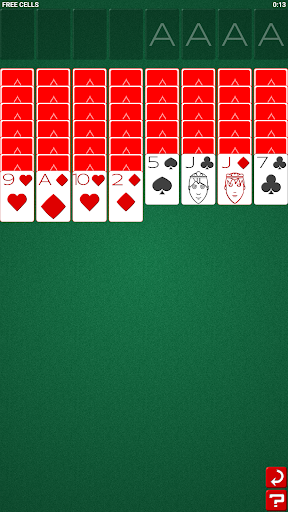 Solitaire-7 - Gameplay image of android game