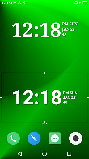 Clock Widget-7 - عکس برنامه موبایلی اندروید