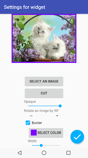 Photo Widget-7 - عکس برنامه موبایلی اندروید