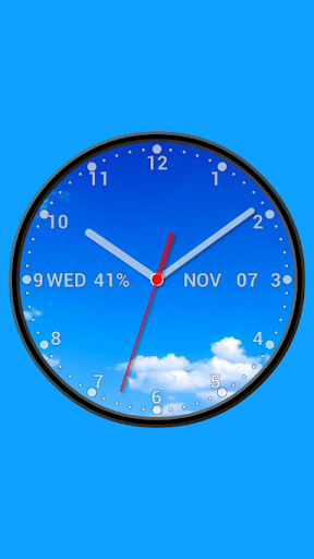 Photo Analog Clock-7 - Image screenshot of android app