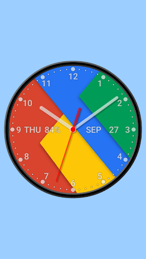 Photo Analog Clock-7 - Image screenshot of android app