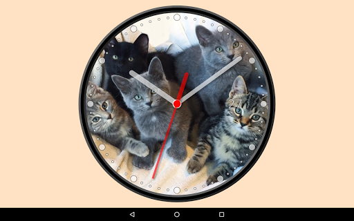 Photo Analog Clock-7 - Image screenshot of android app