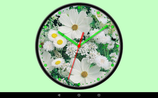 Photo Analog Clock-7 - Image screenshot of android app