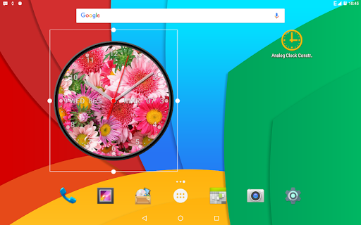 Photo Analog Clock-7 - Image screenshot of android app