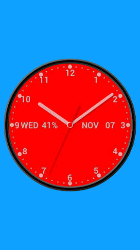 Photo Analog Clock-7 - Image screenshot of android app