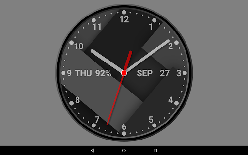 Photo Analog Clock-7 - Image screenshot of android app