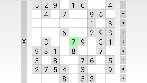 Sudoku-۷ - عکس بازی موبایلی اندروید