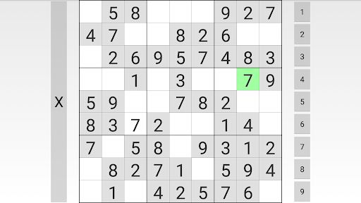 Sudoku-۷ - عکس بازی موبایلی اندروید