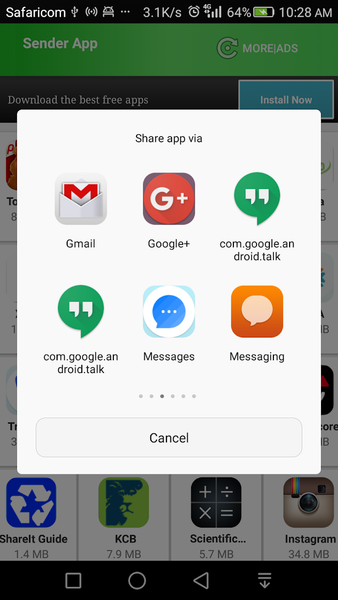 Xender & App Sharing - عکس برنامه موبایلی اندروید
