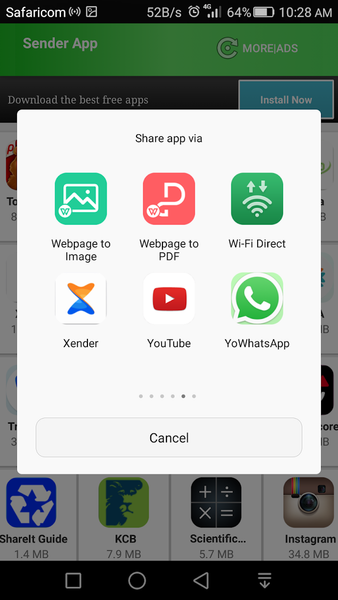 Xender & App Sharing - عکس برنامه موبایلی اندروید