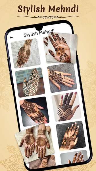Mehndi Design 2025 Simple Easy - Image screenshot of android app