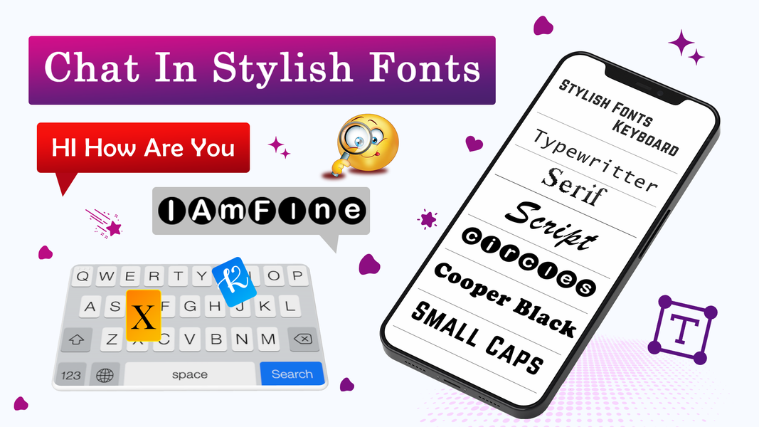 Fonts Art - Font Keyboard - عکس برنامه موبایلی اندروید