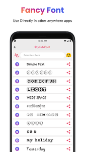 Stylish Text - Fonts Keyboard - Stylish Fonts App