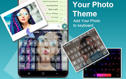 Stylish Keyboard-Fonts & Theme - عکس برنامه موبایلی اندروید