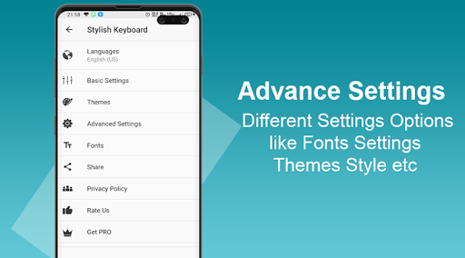 Stylish Keyboard-Fonts & Theme - عکس برنامه موبایلی اندروید