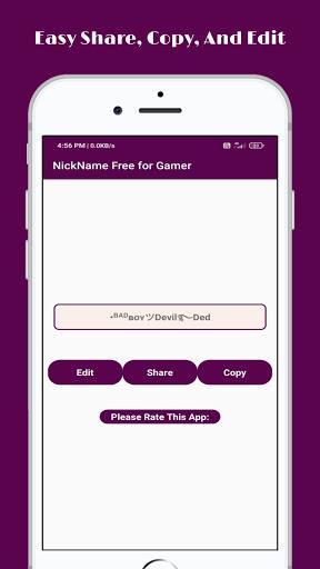 Nickname Generator : For Gamer - Image screenshot of android app
