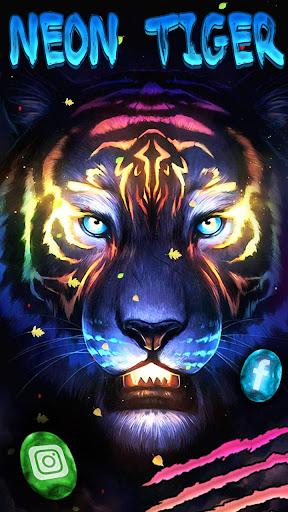 Neon, Colorful, Tiger Themes & Wallpapers - عکس برنامه موبایلی اندروید