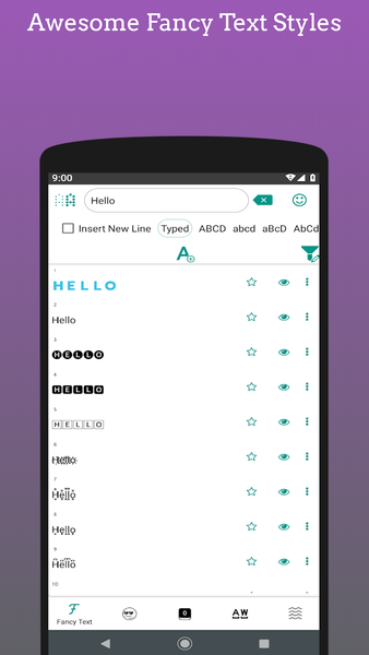 Stylish Text- Fancy Text Style - عکس برنامه موبایلی اندروید